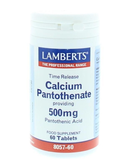 Lamberts calcium pantothenaat 60tab  drogist