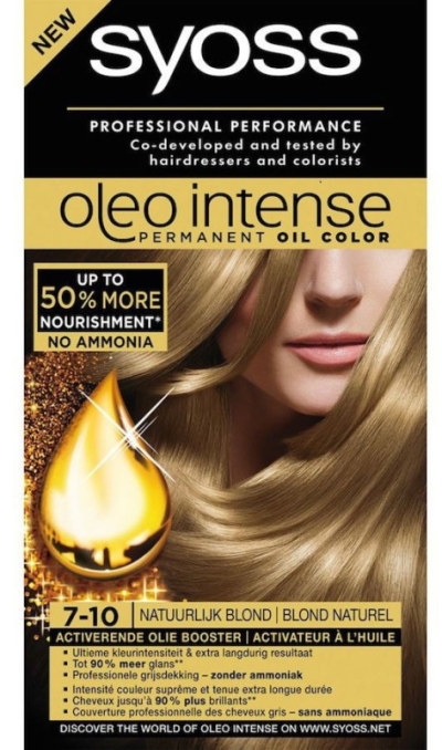 Syoss color oleo 7.10 natuurlijk blond 1st  drogist