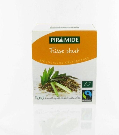 Foto van Piramide thee frisse start 15sach via drogist