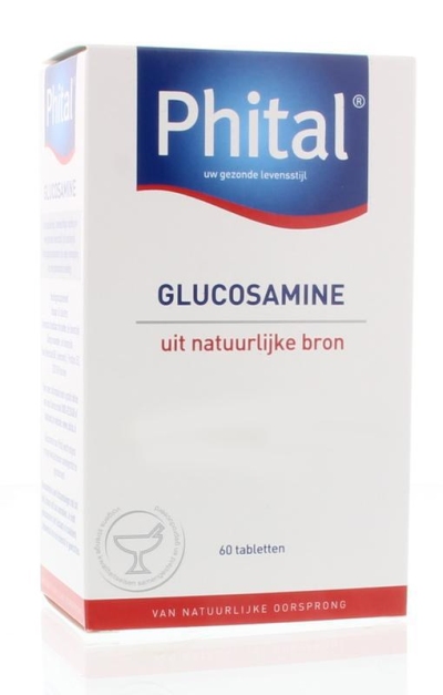 Foto van Phital glucosamine 60tab via drogist