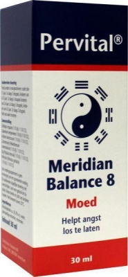 Foto van Pervital meridian balance 8 moed 30ml via drogist