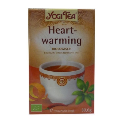 Yogi tea heartwarming 17st  drogist