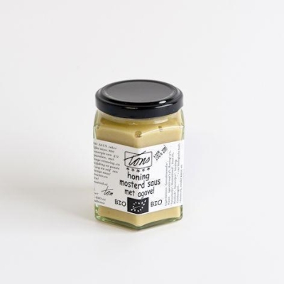 Foto van Ton's mosterd saus honing mosterd agave 170g via drogist