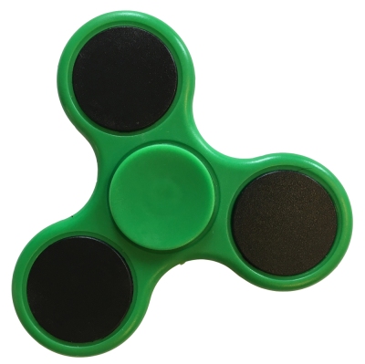 Foto van Fidget spinner groen / zwart 1 stuk via drogist