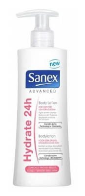 Foto van Sanex bodylotion advanced hydrate 24h 250ml via drogist
