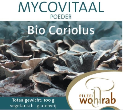 Foto van Mycovitaal coriolus poeder 100g via drogist