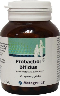 Foto van Metagenics probactiol bifidus 60cap via drogist