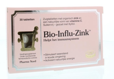 Foto van Pharma nord bio influ zink 30tab via drogist