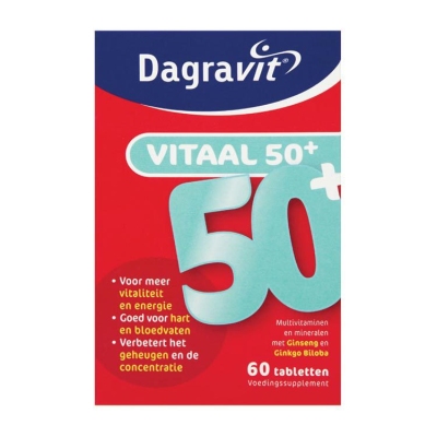 Dagravit vitaal 50+ blister 60tab  drogist
