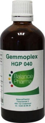 Balance pharma gemmoplex hgp040 diep lymf 100ml  drogist