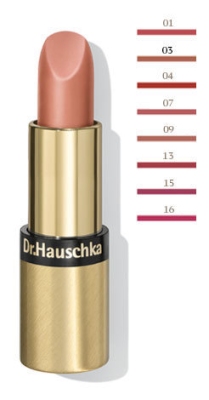 Hauschka lipstick 3 gioco bdih 1st  drogist