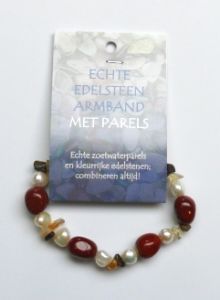 Foto van Steengoed parels en edelstenen armbandje op kaart 1kaart via drogist