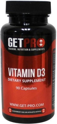 Foto van Getpro vitamine d3 90ca via drogist