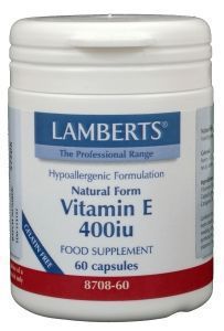 Lamberts vitamine e 400ie natuurlijk 60vc  drogist