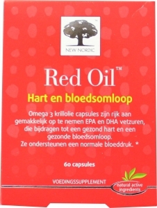 Foto van New nordic red oil 60caps via drogist