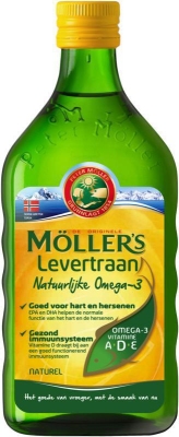 Mollers levertraan naturel 250ml  drogist