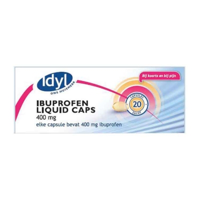 Idyl idyl ibuprofen 400 mg liq.tb 20 st 20cap  drogist