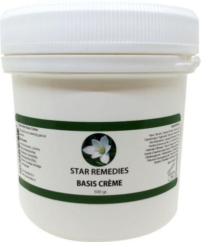 Foto van Star remedies basis creme 100% natuurlijk 500g via drogist