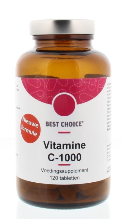 Best choice vitamine c 1000 mg & bioflavonoiden 120tab  drogist