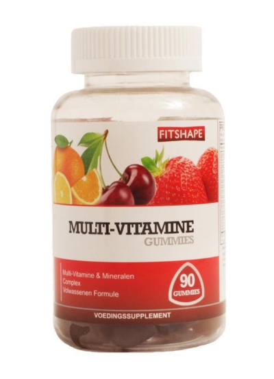 Fitshape multi vitamine gummies 90st  drogist