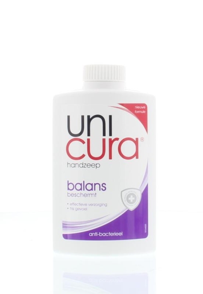 Foto van Unicura handzeep balans navulling 250ml via drogist