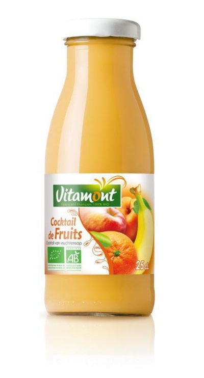 Vitamont fruit cocktail mini bio 250ml  drogist