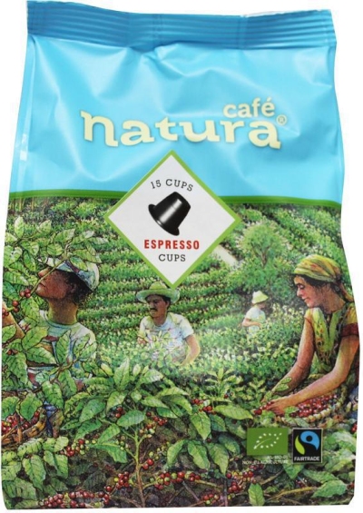 Cafe natura espresso koffiecap 15st  drogist