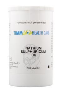 Timm health care natrium sulfur d6 10 300tab  drogist
