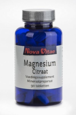 Foto van Nova vitae magnesium citraat 90tab via drogist