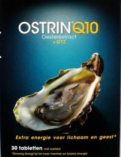Foto van Ostrin q10 oesterextract + gtz 30tab via drogist