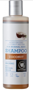 Foto van Urtekram kokosnoot shampoo 250ml via drogist