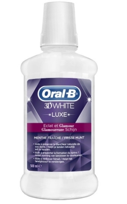 Oral-b mondwater 3d luxe 500ml  drogist