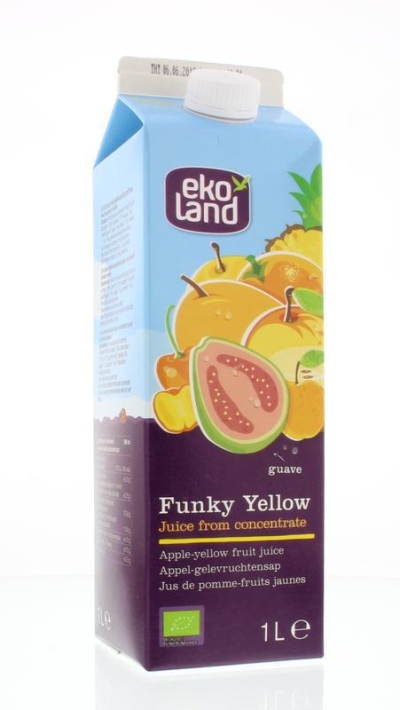 Ekoland funky yellow vruchtensap 1000ml  drogist