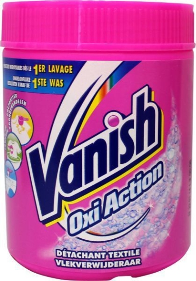 Foto van Vanish oxi action intelligent+ poeder 500g via drogist