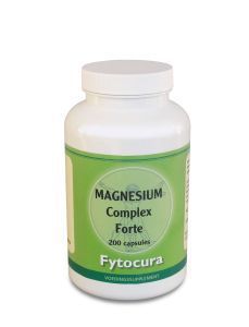 Foto van Fytocura magnesium complex forte 200cap via drogist