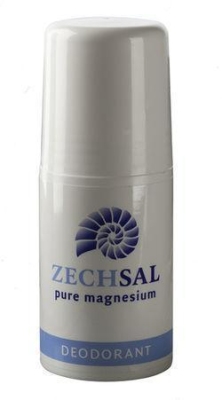 Foto van Zechsal magnesium deodorant 75ml via drogist