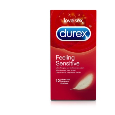 Foto van Durex feeling ultra sensitive 56 mm 12st via drogist