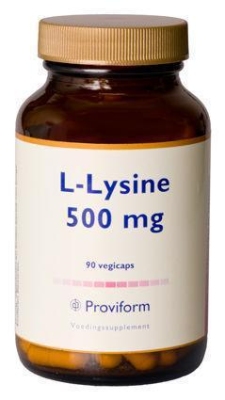Foto van Proviform l-lysine 500 mg 90cp via drogist