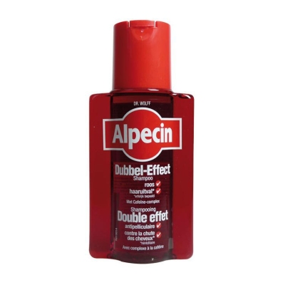 Alpecin shampoo dubbel effect 200ml  drogist