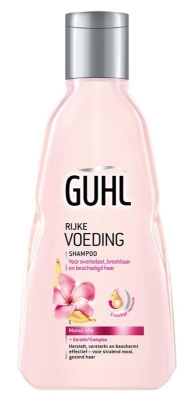 Foto van Guhl shampoo rijke voeding 250ml via drogist