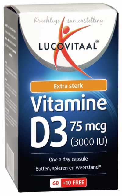 Lucovitaal vitamine d3 75 mcg 70cap  drogist