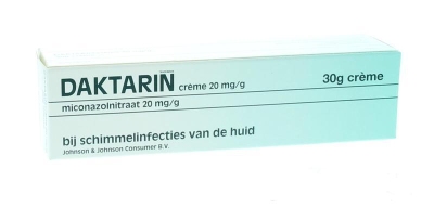 Foto van Daktarin creme 20mg miconazol 30g via drogist