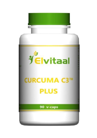 Elvitaal curcuma c3 plus 90cap  drogist