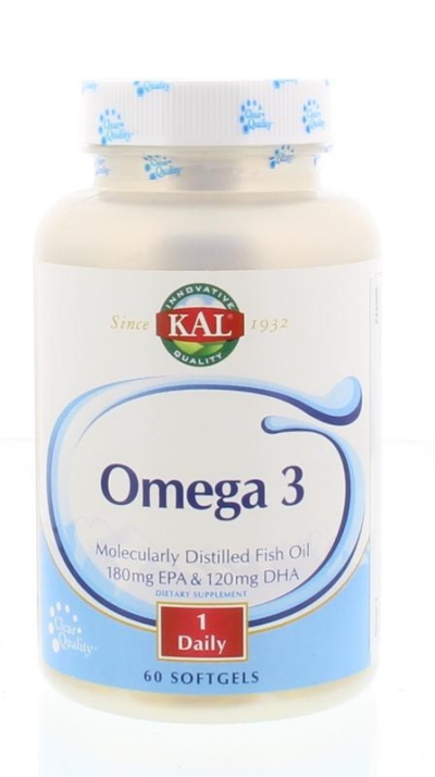 Kal omega 3 60st  drogist