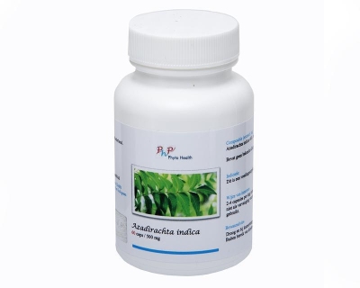 Foto van Phyto health pharma azadirachta indica 60ca via drogist