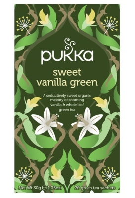 Pukka sweet vanilla green 20zk  drogist