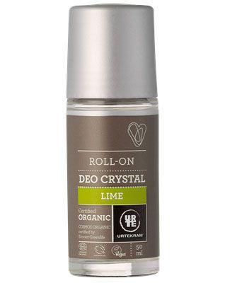 Urtekram deodorant crystal roll on limoen 50ml  drogist