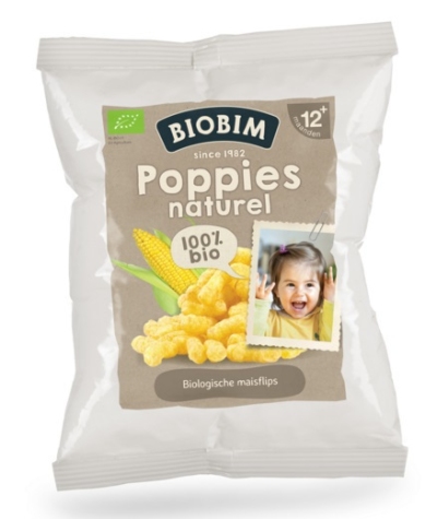 Biobim poppies naturel 12+ eko 6 x 25gr  drogist