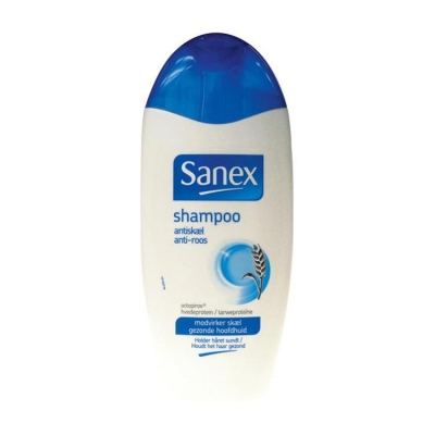 Foto van Sanex shampoo anti roos 250ml via drogist