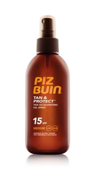 Piz buin tan & protect oil spray spf15 150ml  drogist